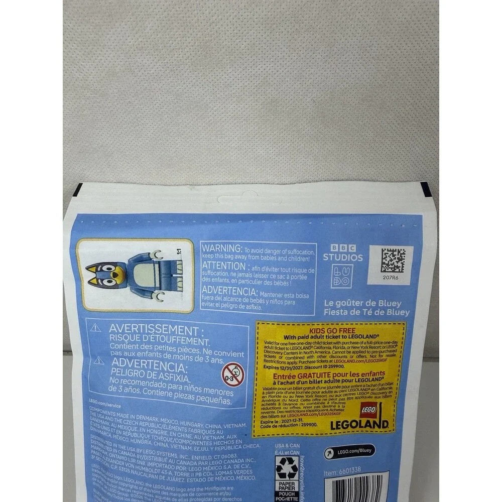 LEGO Bluey: Bluey Tea Party Polybag (30687) - Brand New & Sealed!